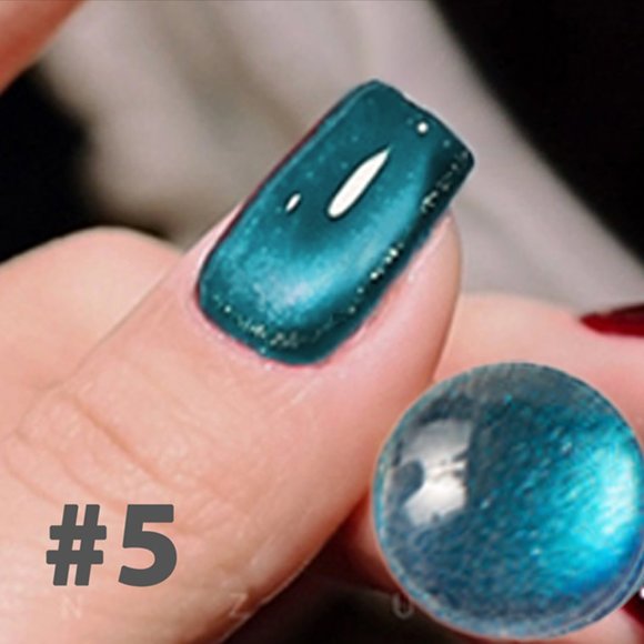 nail gel / cat eye gel / free magnet / 9d - Picture 3 of 5